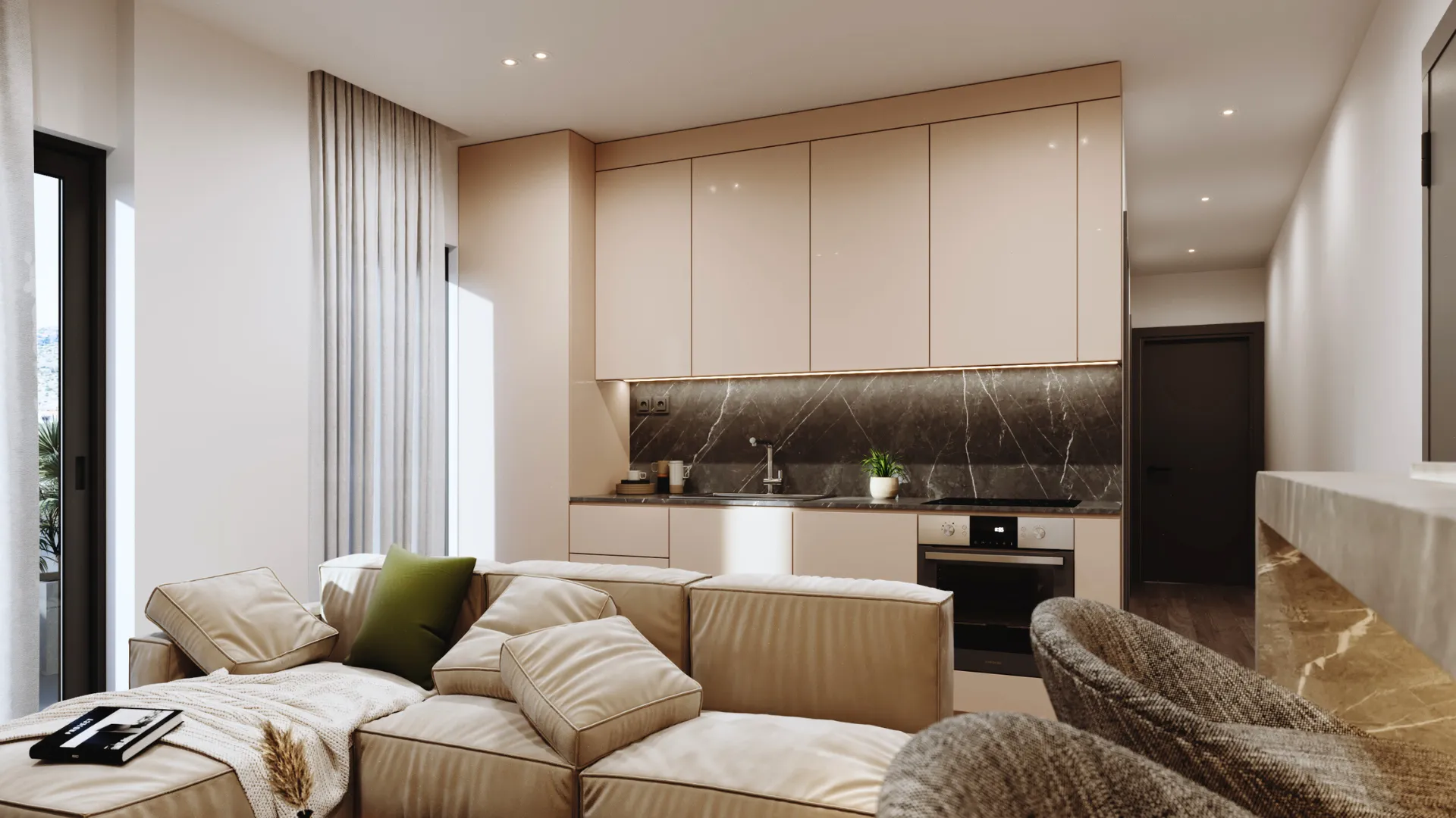 Atina Dafni'de Yatırımın Yeni Adresi: Modern Lüks Rezidans Fırsatı