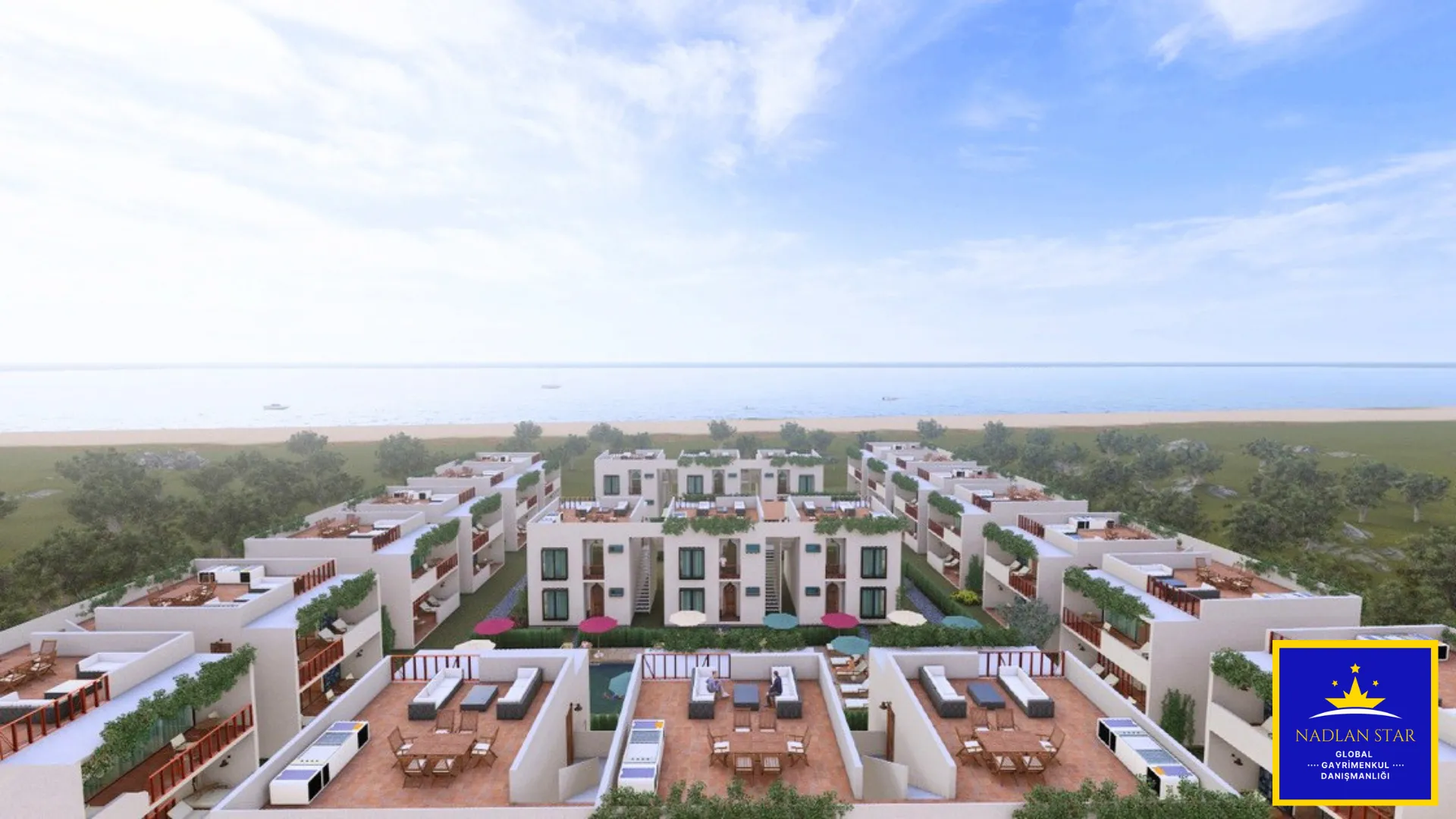 Halkidiki'de Otel Konseptli, Yüksek Getirili ve Golden Visa Uyumlu Lüks Villalar