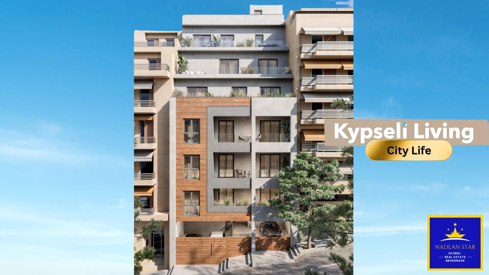 Atina Kypseli'de Golden Visa Uyumlu Butik Proje