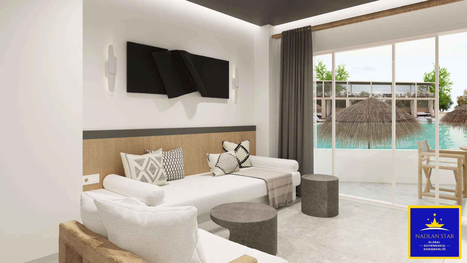 Lefkada Beach Front Projesi – Deniz Sıfır Satılık Lüks Yatırımlık Daireler