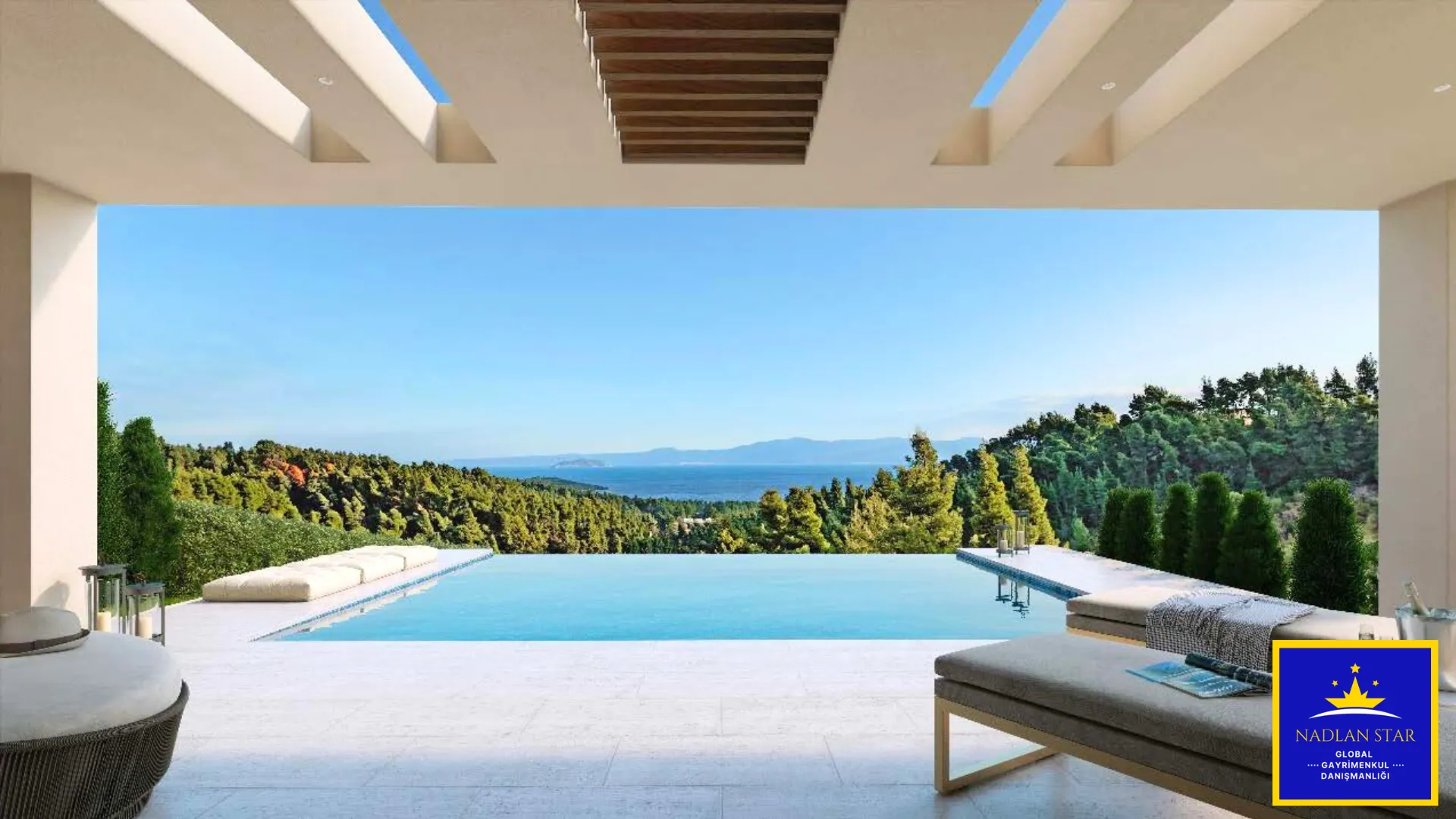 Paliouri, Halkidiki'de Golden Visa Uyumlu Lüks Villalar