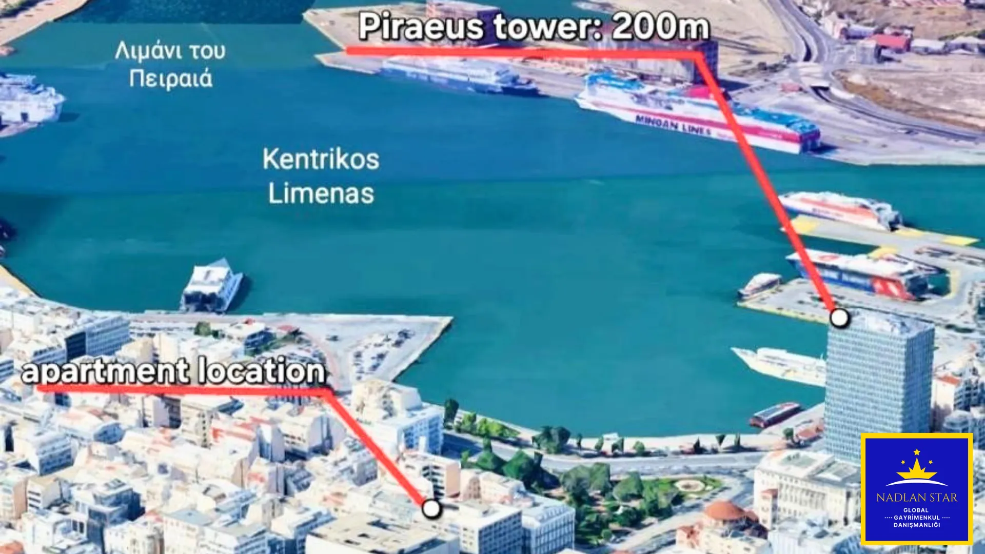 Pire Limanı'nda Golden Visa Uyumlu Lüks Çatı Katı Daireler