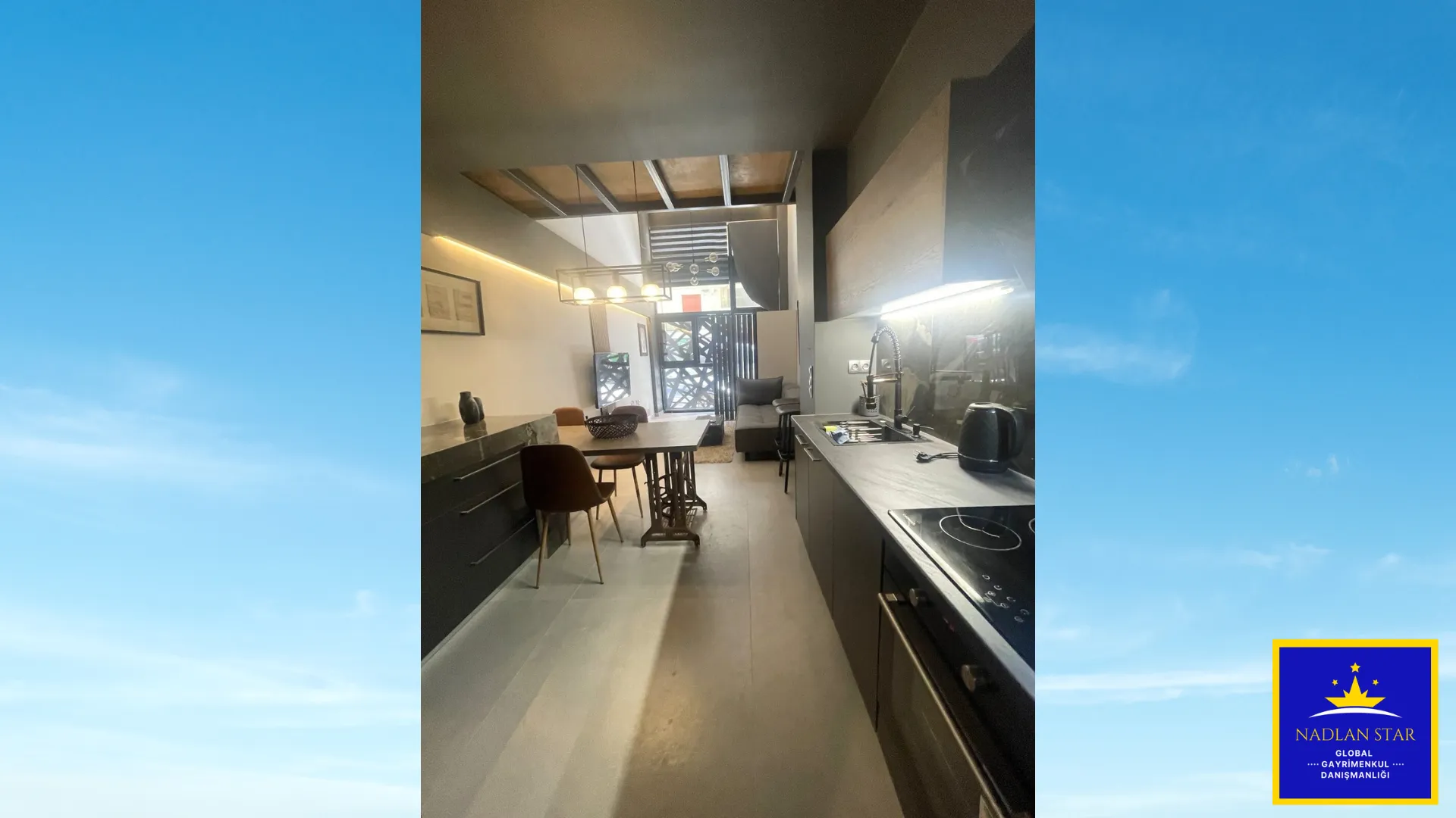 Stathmos Larisis'te Golden Visa Uyumlu Loft Daire